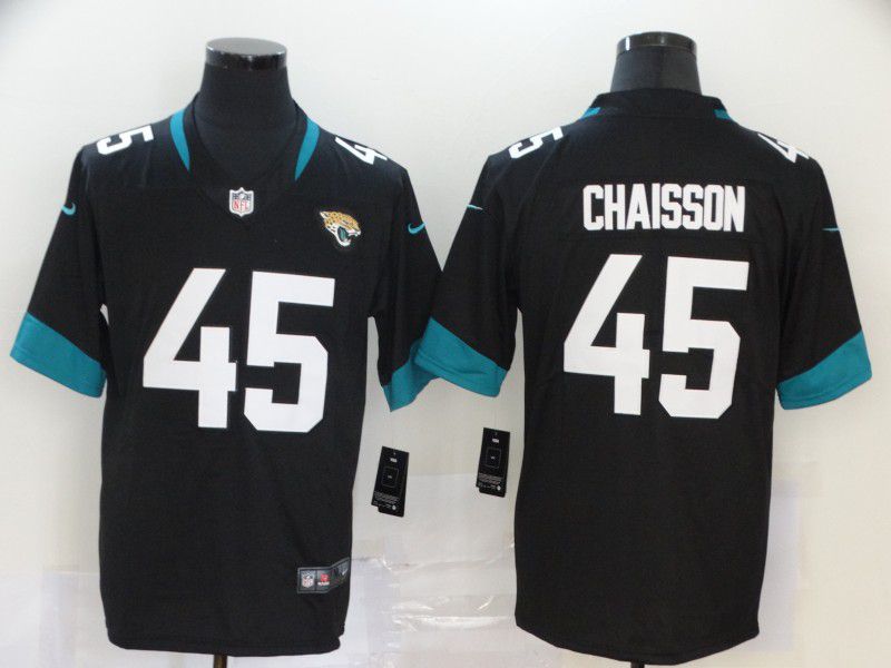Men Jacksonville Jaguars #45 Chaisson Black Nike Vapor Untouchable Limited Player NFL Jerseys->indianapolis colts->NFL Jersey
